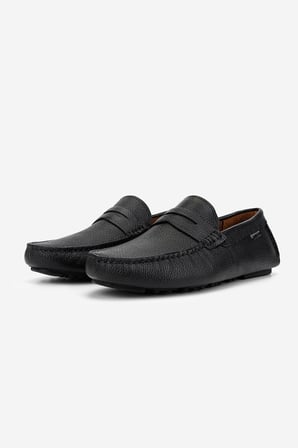 Valmenti Erkek Hakiki Deri Siyah Loafer Ayakkabı 818 0770 ERK AYK Y26 SIYAH DR