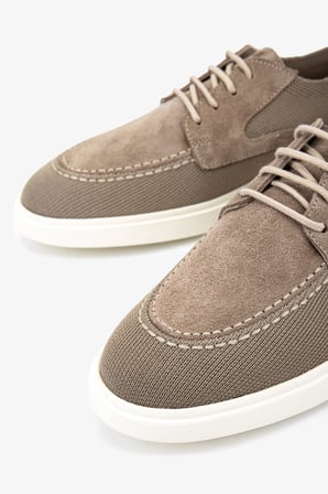 Valmenti Erkek Deri & Tekstil Bej Casual Ayakkabı 1203 183 ERK AYK Y26 LINO