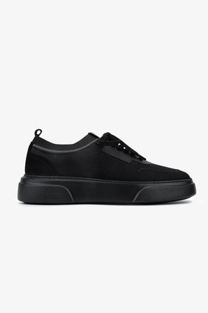 Valmenti Erkek Deri & Tekstil Siyah Sneakers & Spor Ayakkabı 1203 208 ERK AYK Y26 SIYAH TRK