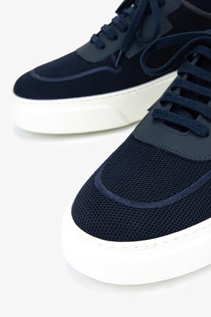 Valmenti Erkek Deri & Tekstil Lacivert Sneakers & Spor Ayakkabı 1203 208 ERK AYK Y26 LACI TRK