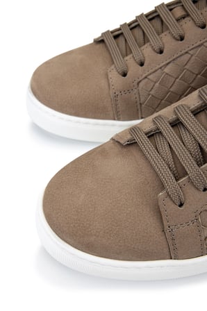 Tamer Tanca Erkek Hakiki Deri Bej Sneakers & Spor Ayakkabı 1185 22703 ERK AYK Y26 BEJ NBK