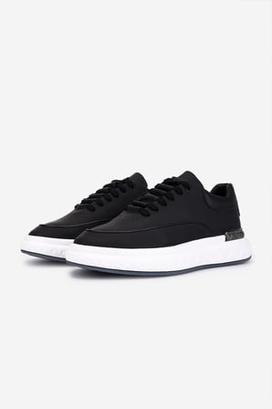 Valmenti Erkek Hakiki Deri Siyah Sneakers & Spor Ayakkabı 1093 3455 ERK AYK Y26 SIYAH MT