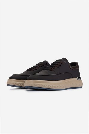 Valmenti Erkek Hakiki Deri Kahverengi Sneakers & Spor Ayakkabı 1093 3455 ERK AYK Y26 KAHVE MT