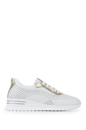 Tamer Tanca Kadın Hakiki Deri Beyaz Sneakers & Spor Ayakkabı 773 26551 BN AYK Y26 BEYAZ/L.GOLD