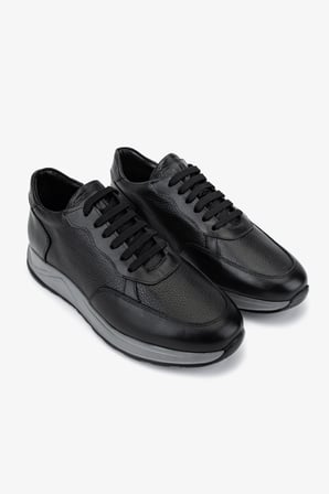 Valmenti Erkek Hakiki Deri Siyah Sneakers & Spor Ayakkabı 771 81128 ERK AYK Y26 SIYAH