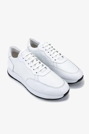 Valmenti Erkek Hakiki Deri Beyaz Sneakers & Spor Ayakkabı 771 81128 ERK AYK Y26 BEYAZ