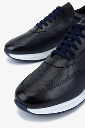 Valmenti Erkek Hakiki Deri Lacivert Sneakers & Spor Ayakkabı 771 81128 ERK AYK Y26 LACIVERT