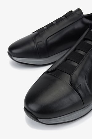 Valmenti Erkek Hakiki Deri Siyah Sneakers & Spor Ayakkabı 771 81130 ERK AYK Y26 SIYAH