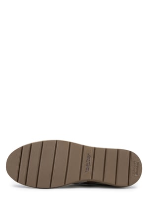 Tamer Tanca Erkek Hakiki Deri Bej Sneakers & Spor Ayakkabı 1206 2026 ERK AYK Y26 BEJ DR/SUET