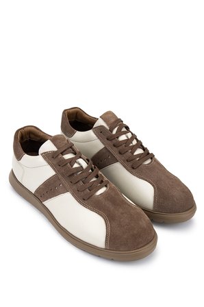 Tamer Tanca Erkek Hakiki Deri Bej Sneakers & Spor Ayakkabı 1206 2026 ERK AYK Y26 BEJ DR/SUET