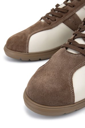 Tamer Tanca Erkek Hakiki Deri Bej Sneakers & Spor Ayakkabı 1206 2026 ERK AYK Y26 BEJ DR/SUET