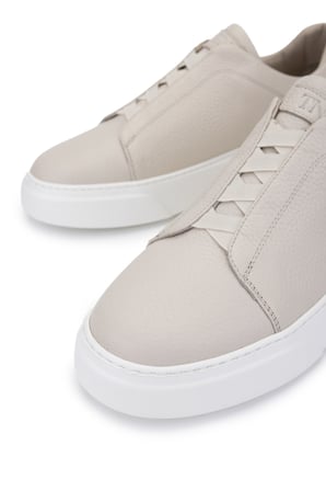 Tamer Tanca Erkek Hakiki Deri Bej Floter Sneakers & Spor Ayakkabı 1163 2526 ERK AYK Y26 BEJ FLTR