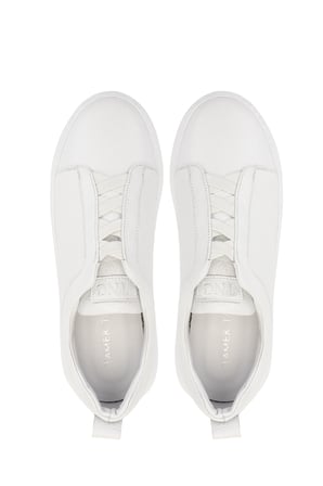 Tamer Tanca Erkek Hakiki Deri Beyaz Sneakers & Spor Ayakkabı 1163 2526 ERK AYK Y26 BEYAZ FLTR