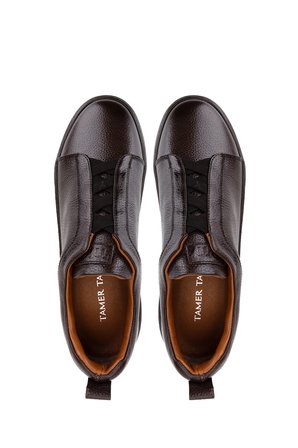 Tamer Tanca Erkek Hakiki Deri Kahverengi Sneakers & Spor Ayakkabı 1163 2526 ERK AYK Y26 KAHVE FLTR