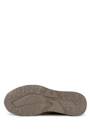Tamer Tanca Erkek Hakiki Deri Bej Süet Sneakers & Spor Ayakkabı 771 88124 ERK AYK Y26 BEJ SUET
