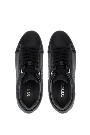 Tamer Tanca Kadın Hakiki Deri Siyah Sneakers & Spor Ayakkabı 1145 502 BN AYK Y26 SIYAH