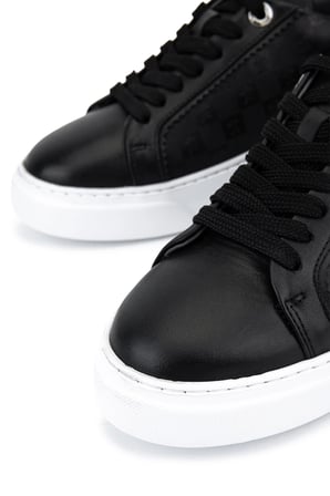 Tamer Tanca Kadın Hakiki Deri Siyah Sneakers & Spor Ayakkabı 1145 502 BN AYK Y26 SIYAH
