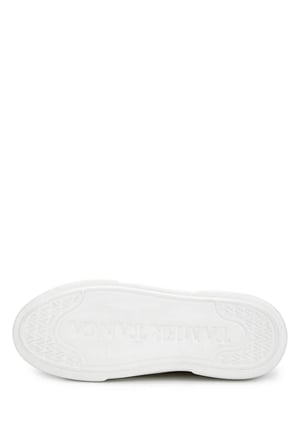 Tamer Tanca Kadın Hakiki Deri Bej Floter Sneakers & Spor Ayakkabı 1145 Z-2501 BN AYK Y26 BEJ FLTR