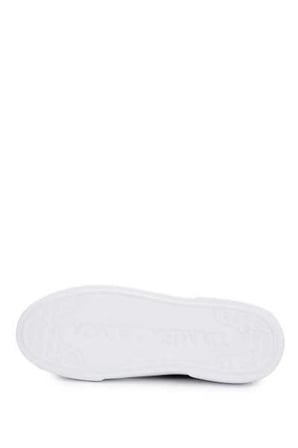 Tamer Tanca Kadın Hakiki Deri Siyah Floter Sneakers & Spor Ayakkabı 1145 Z-2501 BN AYK Y26 SIYAH FLTR