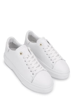 Tamer Tanca Kadın Hakiki Deri Beyaz Sneakers & Spor Ayakkabı 1145 Z-2501 BN AYK Y26 BEYAZ FLTR