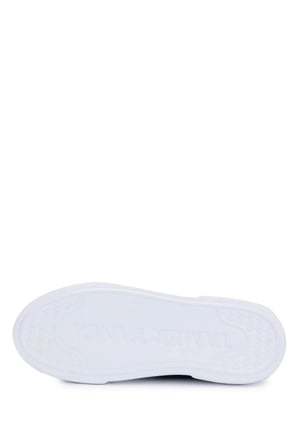 Tamer Tanca Kadın Hakiki Deri Lacivert Sneakers & Spor Ayakkabı 1145 Z-2501 BN AYK Y26 LACI FLTR