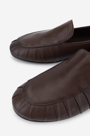 Valmenti Kadın Hakiki Deri Kahverengi Loafer Ayakkabı 294 14347 BN AYK Y26 KAHVE DR