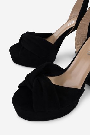 Valmenti Kadın Hakiki Deri Siyah Süet Night Shoes Ayakkabı 1074 2161 BN AYK Y26 SIYAH SUET