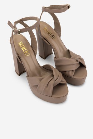 Valmenti Kadın Hakiki Deri Bej Night Shoes Ayakkabı 1074 2161 BN AYK Y26 NUDE DR