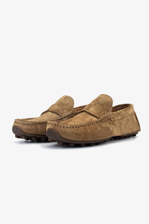 Valmenti Erkek Hakiki Deri Taba Loafer Ayakkabı 1202 500-118 ERK AYK Y26 TOBACCO