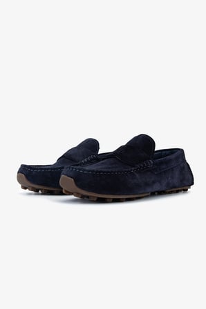 Valmenti Erkek Hakiki Deri Lacivert Loafer Ayakkabı 1202 500-118 ERK AYK Y26 K.LACI