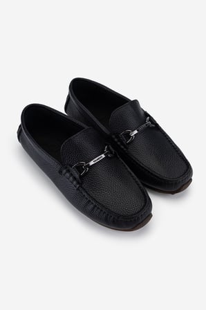 Valmenti Erkek Hakiki Deri Siyah Floter Loafer Ayakkabı 1202 500-221 ERK AYK Y26 SIYAH FLTR