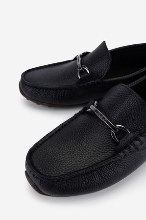 Valmenti Erkek Hakiki Deri Siyah Floter Loafer Ayakkabı 1202 500-221 ERK AYK Y26 SIYAH FLTR