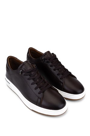 Tamer Tanca Erkek Hakiki Deri Kahverengi Sneakers & Spor Ayakkabı 1174 505 ERK AYK Y26 KAHVE