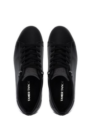 Tamer Tanca Erkek Hakiki Deri Siyah Sneakers & Spor Ayakkabı 1174 505 ERK AYK Y26 SIYAH