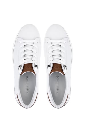 Tamer Tanca Erkek Hakiki Deri Beyaz Sneakers & Spor Ayakkabı 1174 505 ERK AYK Y26 BEYAZ