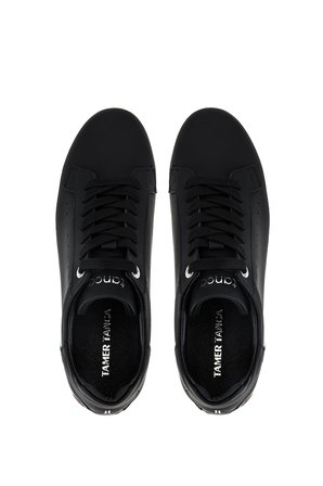 Tamer Tanca Erkek Hakiki Deri Siyah Sneakers & Spor Ayakkabı 1212 2502 ERK AYK Y26 SIYAH