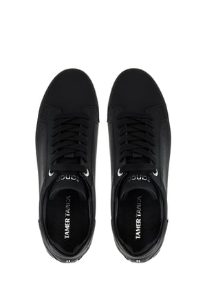 Tamer Tanca Erkek Hakiki Deri Siyah Sneakers & Spor Ayakkabı 1212 2502 ERK AYK Y26 SIYAH