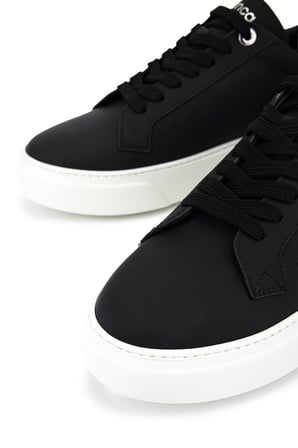 Tamer Tanca Erkek Hakiki Deri Siyah Sneakers & Spor Ayakkabı 1212 2502 ERK AYK Y26 SIYAH