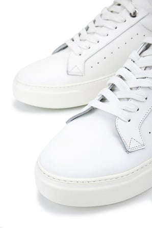 Tamer Tanca Erkek Hakiki Deri Beyaz Sneakers & Spor Ayakkabı 1212 2502 ERK AYK Y26 BEYAZ