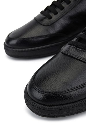 Tamer Tanca Erkek Hakiki Deri Siyah Sneakers & Spor Ayakkabı 1212 2503 ERK AYK Y26 SIYAH
