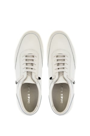 Tamer Tanca Erkek Hakiki Deri Beyaz Sneakers & Spor Ayakkabı 1212 2503 ERK AYK Y26 BEYAZ