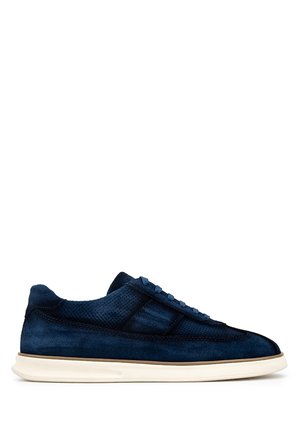 Tamer Tanca Erkek Hakiki Deri Lacivert Süet Sneakers & Spor Ayakkabı 1093 3072 ERK AYK Y26 LACI SUET