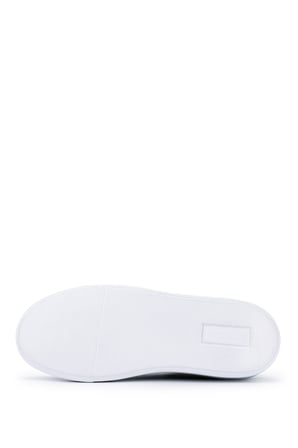 Tamer Tanca Erkek Hakiki Deri Beyaz Sneakers & Spor Ayakkabı 1214 111 ERK AYK Y26 BEYAZ DR