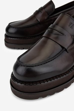 Valmenti Erkek Hakiki Deri Kahverengi Loafer Ayakkabı 771 500 ERK AYK Y24 KAHVE SPR