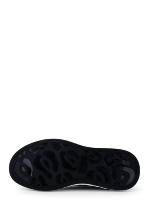 Tamer Tanca Erkek Hakiki Deri Siyah Sneakers & Spor Ayakkabı 698 1261-14 ERK AYK Y26 SIYAH MET