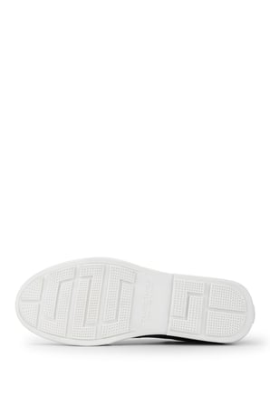 Tamer Tanca Erkek Hakiki Deri Siyah Sneakers & Spor Ayakkabı 04 1202 ERK AYK Y26 SIYAH DR/BYZ TBN