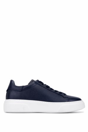 Tamer Tanca Erkek Hakiki Deri Lacivert Sneakers & Spor Ayakkabı 1212 2501 ERK AYK Y26 LACI FLTR