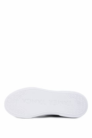 Tamer Tanca Erkek Hakiki Deri Lacivert Sneakers & Spor Ayakkabı 1212 2501 ERK AYK Y26 LACI FLTR
