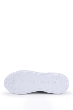 Tamer Tanca Erkek Hakiki Deri Haki Sneakers & Spor Ayakkabı 1212 2501 ERK AYK Y26 HAKI FLTR