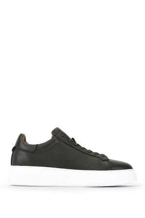 Tamer Tanca Erkek Hakiki Deri Haki Sneakers & Spor Ayakkabı 1212 2501 ERK AYK Y26 HAKI FLTR